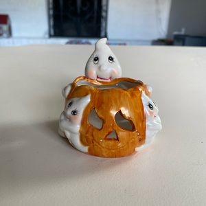 ⚠️‼️Vintage Halloween tea light holder